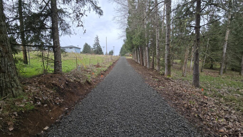 Driveway grading Lebanon Oregon