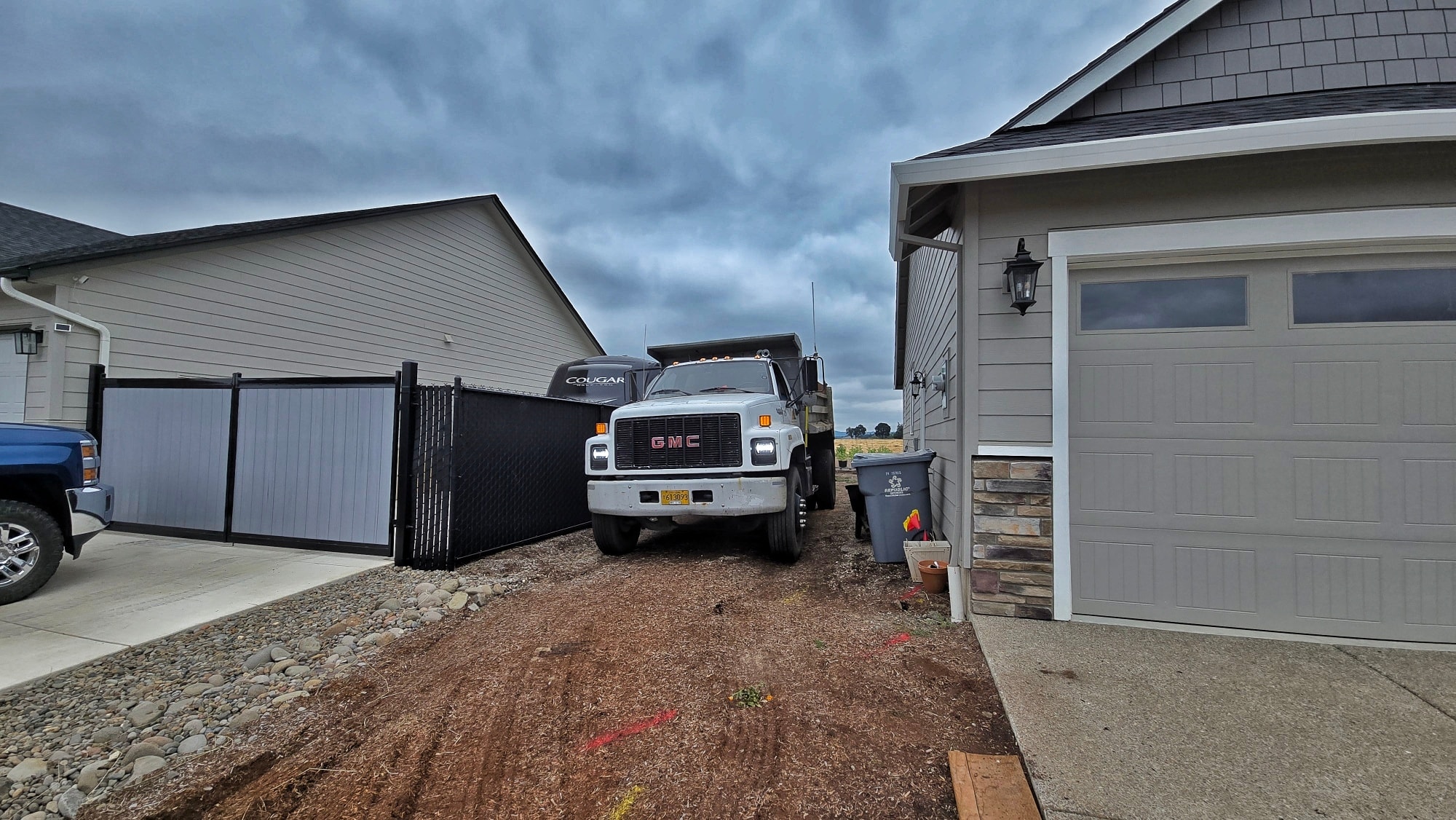 Material delivery in Albany