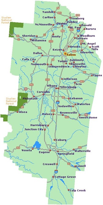 Wesley's tractor Service Service locations