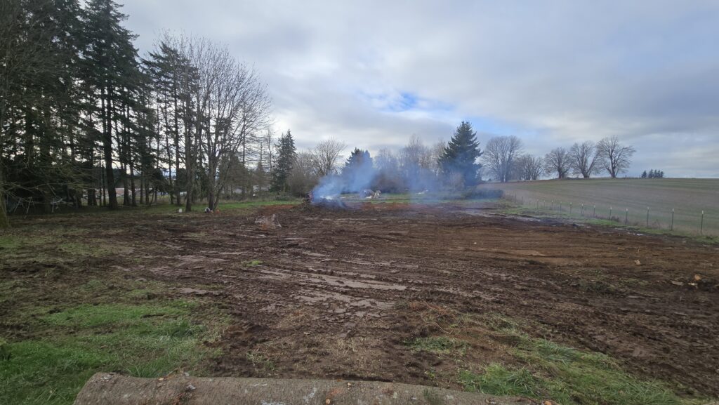 land clearing Lebanon OR by Wesley’s Tractor Service