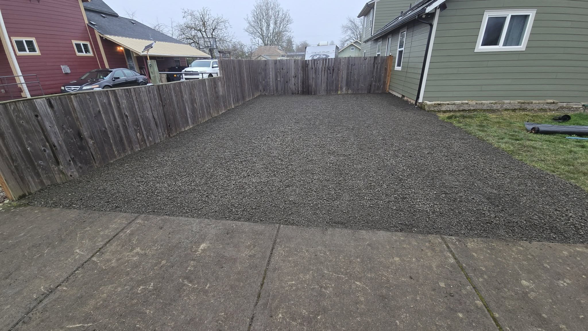 Parking Area Lebanon Oregon